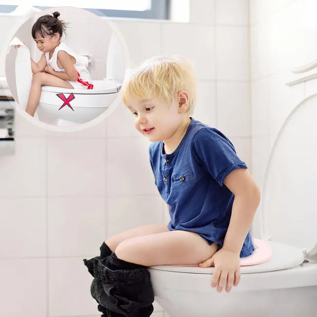 مقعد تدريب الأطفال على المرحاض قابل للطي